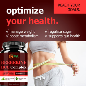 Best Sales Berberine HCL Complex Capsules with Berberine HCL Supports Gut Health Boost <b>Metabolism</b> and Manage Weight Capsule - Product Image 6