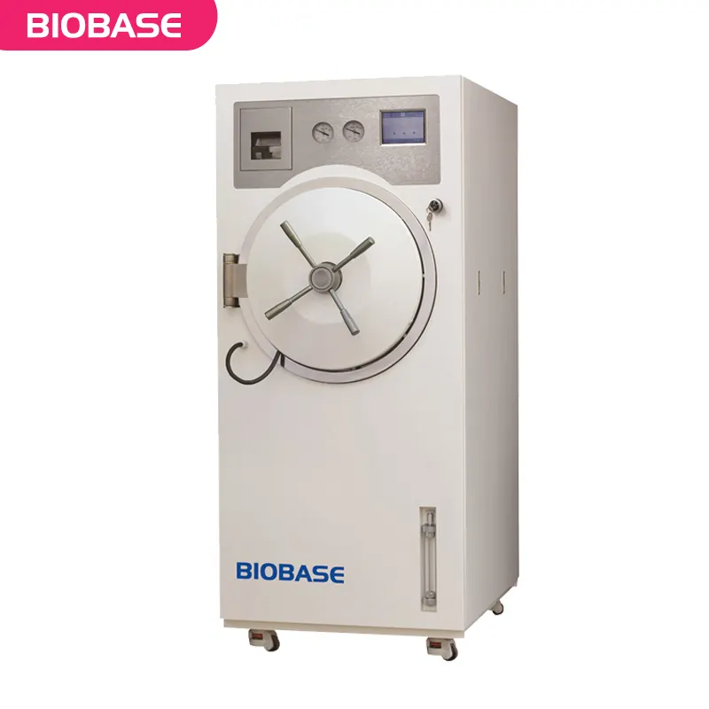 BIOBASE Herstellung preis Neueste Produkt Horizontale Puls Vakuum Sterilisator Autoklaven mit drucker