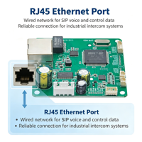 Amplificateur de communication stable SIP2401T, carte mère intégrée pour amplificateur vocal, pour terminaux d'interphonie industrielle