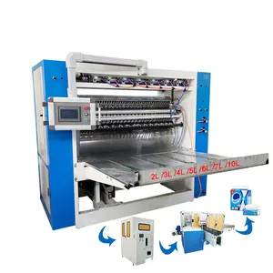 Automatische Lage Kosten Tissue Vouwen Machine Vervaardigen Tissue Papier Productielijn