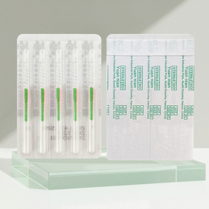 Aiguilles d'<span class=keywords><strong>acupuncture</strong></span> faciales à manche en plastique pour la thérapie d'<span class=keywords><strong>acupuncture</strong></span> - Product Image 3
