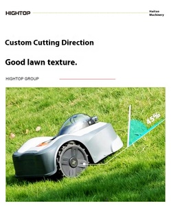 Tondeuse à gazon robotisée avec navigation GPS, coupe-herbe automatique sans fil, réglage intelligent des limites pour grand jardin, HTG25 Tondeuse à gazon robotisée - Product Image 4