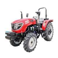 جرار زراعي جديد Babossagro 504 بقوة 50 حصان ودفع رباعي وناقل حركة متعدد الوظائف عالي الأمان مع مكونات أساسية مدمجة