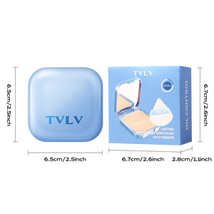 แป้งคอนซีลเลอร์กันน้ำติดทนนาน มาพร้อมกับแป้งแต่งหน้าสำหรับผู้หญิง 6 สี - Product Image 1