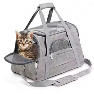 Sac de transport pour animaux de compagnie, sac messager pour chat et chien, sac de transport respirant pour animaux de compagnie - Product Image 1