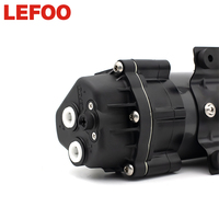 LEFOO Prix de gros 100gpd 24V DC Pompe à diaphragme auto-amorçante pour purificateur d'eau par osmose inverse Pompe de surpression