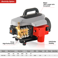 Kuhong Nouvelle Laveuse à Haute Pression Électrique Mini pour la Maison 1500W/1800W/2200W 110V/120V/220V Pompe Triplex Certifiée CE Garantie 1 An