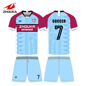 <span class=keywords><strong>Serie</strong></span> Calcio Abbigliamento Sportivo OEM Personalizzato Design Sublimato Crea la Tua Tuta da Calcio Kit Uniforme Maglia da Calcio - Product Image 2