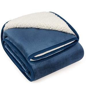 Couverture imperméable pour animaux de compagnie lavable Sherpa polaire chiot couverture douce en peluche réversible jeter chien couvertures pour chiens chats - Product Image 3