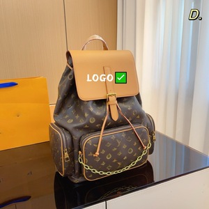 Men's <b>Large</b> Capacity Business <b>Backpack</b> Classic Print Laptop Bag Travel Commuter <b>School</b> Bag 8 Inches Summer 2023 - Product Image 4