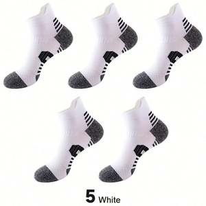 Custom Logo Men's Thick Towel Bottom Breathable Sports <b>Socks</b> Outdoor Running Basketball Hiking Badminton Men <b>Socks</b> Sports - Product Image 6