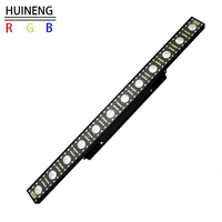 Lumière de scène de haute qualité 12pcs 3W LED Wall Washer Light Sharp-falsh Strobe Bar Light pour KTV Bar Night Club Dj