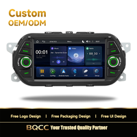 Autoradio Android Auto BQCC 7 pouces IPS MP5 avec écran Carplay, lecteur multimédia MP5, RDS, BT, FM, stéréo de voiture pour Fiat Egea 2015-2017