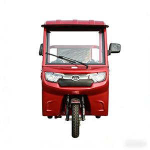 Tricycle électrique de fret Xinhaoze, directement de l'usine, 1000W 60V, carrosserie ouverte, 30km/h, autonomie 70-90km, 2 passagers, design personnalisable - Product Image 3