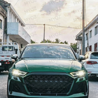 Kit carrosserie complet style RS3 2024 pour Audi A3 8V 2013-2019, nouveau montage, diffuseur, embouts d'échappement, phares, feux arrière