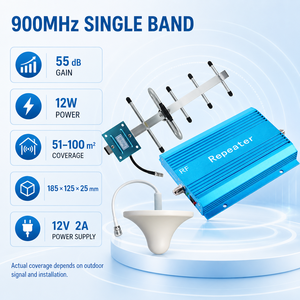 Kit répéteur GSM compact monobande 900 MHz pour 51-100 ㎡   Petites surfaces intérieures, utilisant une <span class=keywords><strong>antenne</strong></span> Yagi directionnelle. - Product Image 2