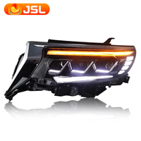 Pour Toyota Land Cruiser Prado phare avant 2018-2022 Land Cruiser Prado LC150 phare LED projecteur lentille DRL pièces de voiture