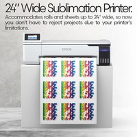 Imprimante à sublimation thermique SureColor SC-F570 F530 de 24 pouces, imprimante grand format couleur A1 pour bureau, affiches graphiques, imprimante SC-T3180D