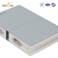 Système mural et de plafond modulaire ignifuge A1 pour salle blanche, avec panneaux à rainures mécaniques MOS pour projets de salles blanches