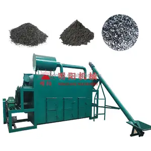 Factory Price Rotary Continuous Sawdust Charcoal Making Furnace/Rice Husk Carbonizing Stove/Wooden Flour Biochar Machine