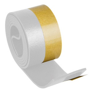 Self-Adhesive Flexible <b>PVC</b> White Threshold <b>Strip</b> - Product Image 1