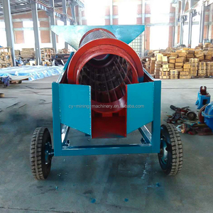 Mini Trommel Portátil <span class=keywords><strong>con</strong></span> <span class=keywords><strong>Motor</strong></span> Diésel para Separación de Oro Aluvial, Ecológico y de Protección Ambiental - Product Image 5