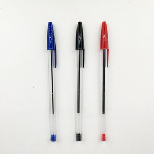 Bolígrafo de Plástico Simple de 1.0 mm para Oficina, Tinta de Aceite en Rojo, Azul y Negro, Venta al Por Mayor - Product Image 3