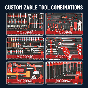 Armoire à outils Rockshell à 7 tiroirs verrouillables, antirouille, en acier au chrome-vanadium, avec roues, certifiée CE, OEM OBM, chariot de rangement pour <span class=keywords><strong>garage</strong></span>, automobile - Product Image 2