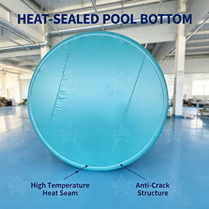 <span class=keywords><strong>Piscine</strong></span> gonflable portable en gros, pliable et facile à monter, pour jardin et extérieur, style familial - Product Image 2