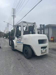 Used TC-M FD50 5 Ton Diesel Counterbalance <b>Forklift</b>, Original Japan TCM FD50 <b>Forklift</b> For Warehouse And Port Cargo Handling - Product Image 2