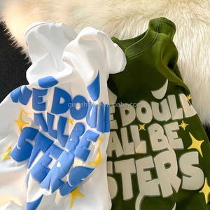 T-shirt imprimé bouffant d'été graphique personnalisé fabricant Streetwear uni T-shirt à col rond Boxy T-shirt surdimensionné pour hommes - Product Image 5