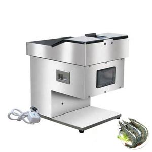 Equipo semiautomático 220V Gamba de base abierta Máquina de corte de línea de camarón - Product Image 1