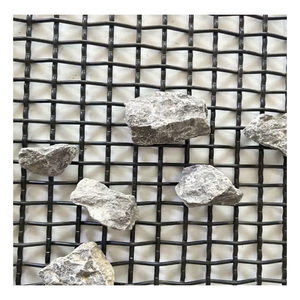 Grillage métallique tissé en acier au manganèse de haute qualité, maille carrée, pour tamisage de pierres concassées - Product Image 6