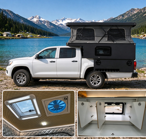 Tienda de campaña plegable para camioneta, <span class=keywords><strong>la</strong></span> más <span class=keywords><strong>barata</strong></span>, para techo de camioneta, MOQ 1 - Product Image 2