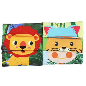 Baby <strong>Developing</strong> Intelligence Animal Number Cognition <strong>Cloth</strong> <strong>Books</strong> Colorful Baby <strong>Early</strong> Education <strong>Cloth</strong> <strong>Books</strong> 0-3 Years - Product Image 1
