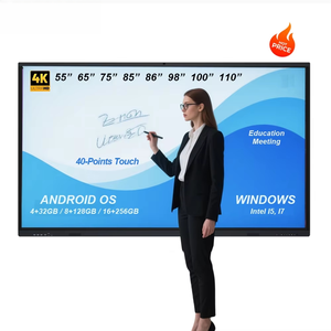 Pizarra Interactiva Táctil 4K con Tecnología LCD Zero Bonding ITATOUCH HT-86D para Educación y Negocios - Product Image 1
