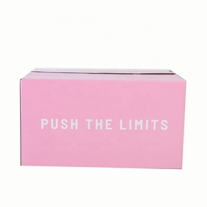 Boîte en carton mobile personnalisé, <span class=keywords><strong>Commerce</strong></span> électronique, boîte de papiers à déchirer facilement, vente en gros, rose - Product Image 3