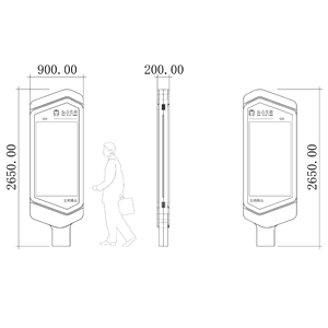 Kích thước tùy chỉnh ngoài trời dừng xe buýt bảng kỹ thuật số LED khung hiển thị cho xe buýt dừng kỹ thuật số biển và hiển thị - Product Image 4