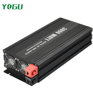 Convertisseur de courant YOGU de qualité supérieure, 2500W, onde sinusoïdale modifiée, <span class=keywords><strong>12V</strong></span> vers 110V 220V, prise AC, USB DC vers AC pour voiture - Product Image 6