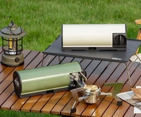 Réchaud à gaz pliable pour le camping, ustensiles de cuisine de camping en plein air, accessoires pour barbecue