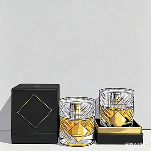 <span class=keywords><strong>Profumo</strong></span> Unisex EDP 50ml Aromatico Verde Lunga Durata Bottiglia in Vetro Cristallo Placca Dorata Scatola Nera Opaca Disponibile all'Ingrosso - Product Image 1