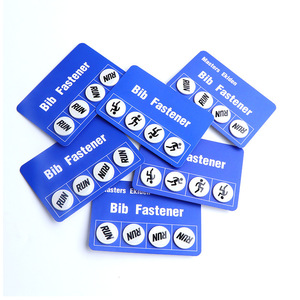 Attaches magnétiques Fu Cai 20x15mm en plastique, design cœur souriant, pour accessoires vestimentaires - Product Image 3