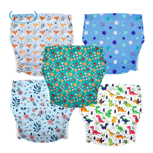 Culotte d'apprentissage réglable Careyou Babyshow, réutilisable, imprimée, imperméable, anti-fuite, douce et respirante pour l'incontinence - Product Image 1