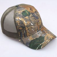Gorra de béisbol de camuflaje Sombrero de verano de malla Parche de camuflaje Gorra de béisbol Unisex Camionero Sombreros al aire libre