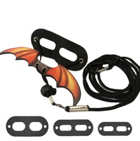 Harnais et laisse pour lézard barbu, lot de 3 tailles, ailes de dinosaure, accessoires de marche et d'entraînement en plein air pour reptiles, laisse pour petits animaux