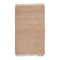 Meistverkaufter Moderner Großer Jute-Teppich-Set Handgewebter Flachflor Natürliche Strukturierte Muster Haustierfreundlich Gepolstert Rutschfest
