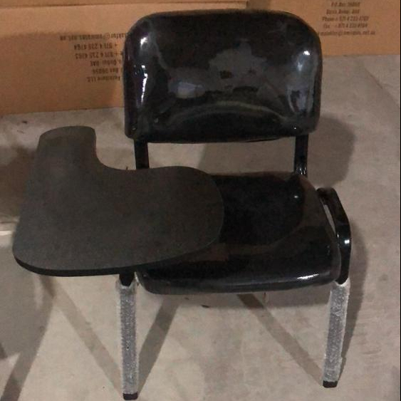 Multi-Color Stacking Church Student Office Chair Mesh Fabric Conference Chair with Writing Pad
