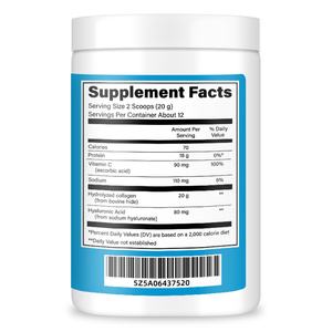 Proteínas de Hueso Hidrolizadas de Grado Alimenticio, 100% Naturales, Péptidos de Colágeno Marino de Pescado, Peso Neto 246g - Product Image 5