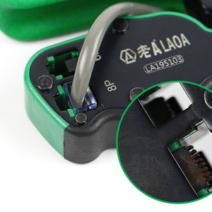 Laoa Uốn Tóc bồng Kìm crimper Mạng Công cụ cáp vũ nữ Thoát Y dây Cutter cắt plier thiết bị đầu cuối uốn công cụ di động - Product Image 5