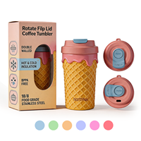Vente en gros – Gobelets isothermes personnalisés avec logo, en acier inoxydable 304, double paroi, sans BPA, écologiques, pour fêtes et voyages (15 oz, 21 oz)